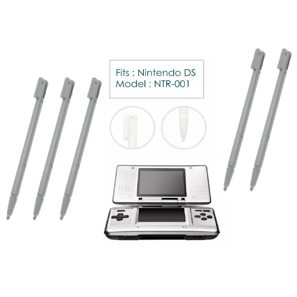 5PCS STYLUS TOUCH PEN (5-PACK) PLASTIC STYLUS FOR NINTENDO DS FAT NDS
